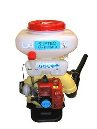 SUPTEC SP415 motoros háti permetező segédszívattyúval