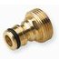 Réz csatlakozó adapter 3/4" KM  321